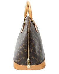 Louis Vuitton Louis Vuitton Brown Monogram Canvas Alma Pm (Authentic Pre-Loved)