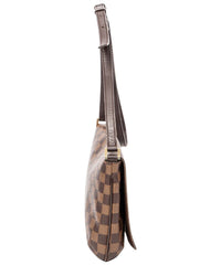 Louis Vuitton Louis Vuitton Brown Damier Ebene Musette Tango Long Strap (Authentic Pre-