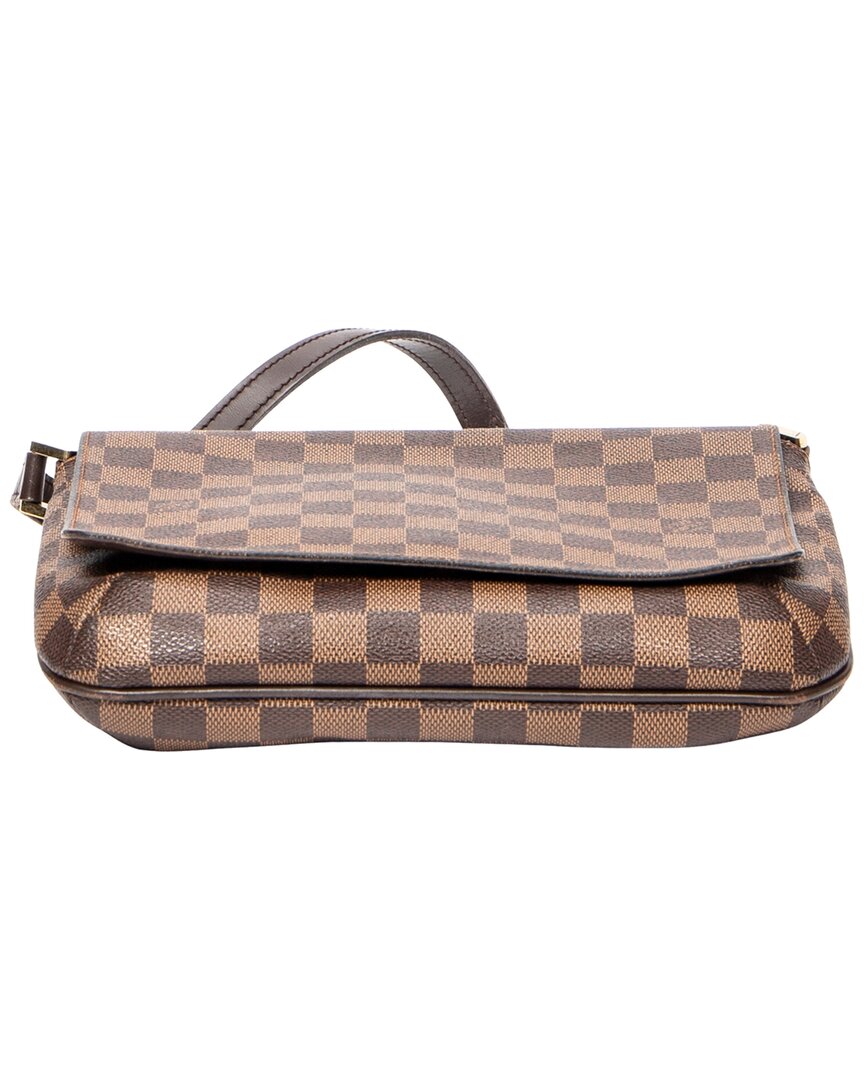 Louis Vuitton Louis Vuitton Brown Damier Ebene Musette Tango Long Strap (Authentic Pre-