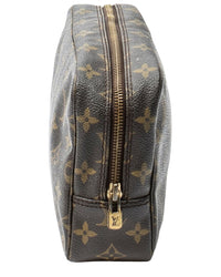 Louis Vuitton Louis Vuitton Brown Monogram Canvas Toiletry Pouch Pm (Authentic Pre-Loved)