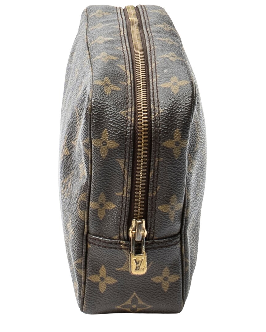 Louis Vuitton Louis Vuitton Brown Monogram Canvas Toiletry Pouch Pm (Authentic Pre-Loved)