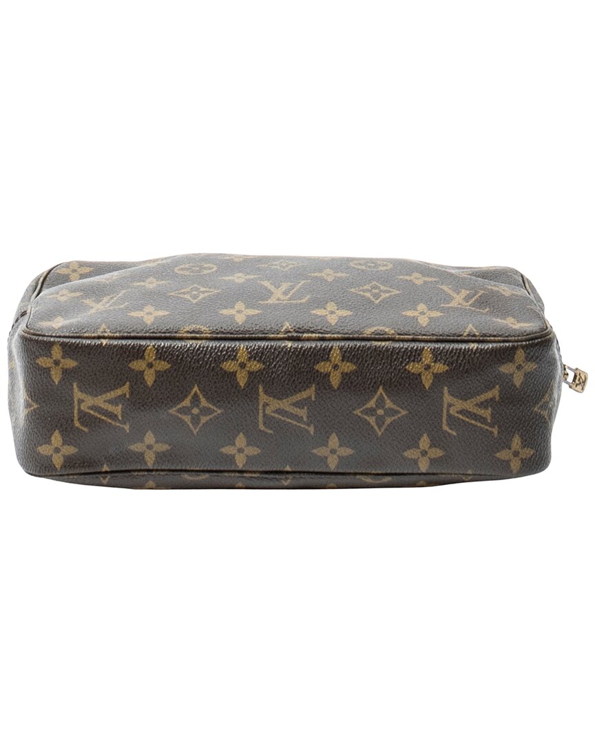 Louis Vuitton Louis Vuitton Brown Monogram Canvas Toiletry Pouch Pm (Authentic Pre-Loved)