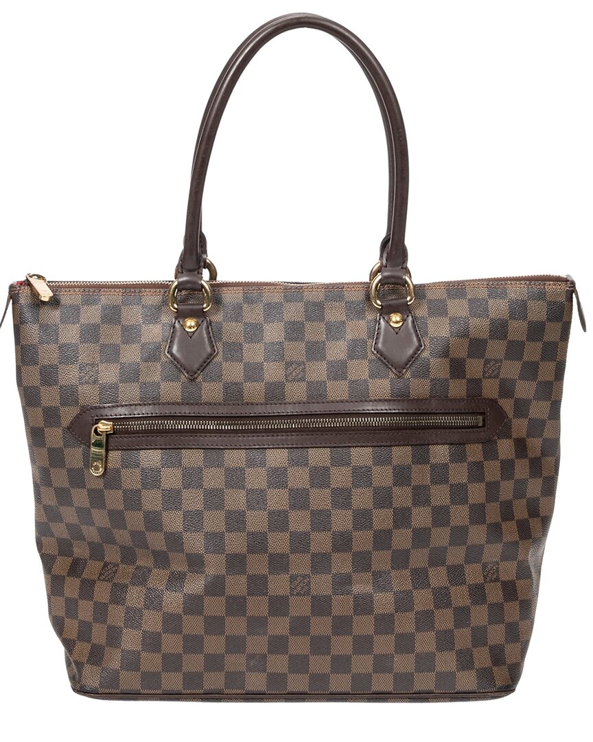 Louis Vuitton Louis Vuitton Brown Damier Ebene Saleya Gm (Authentic Pre-Loved)