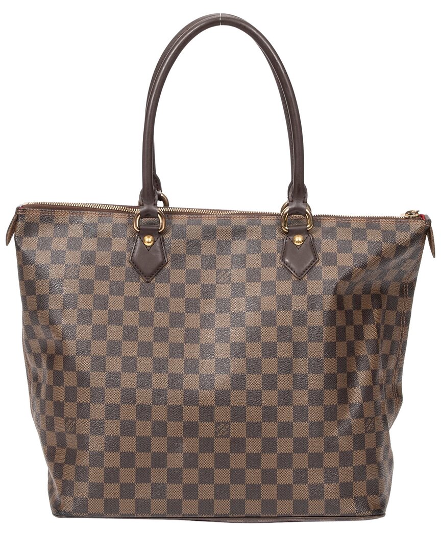 Louis Vuitton Louis Vuitton Brown Damier Ebene Saleya Gm (Authentic Pre-Loved)