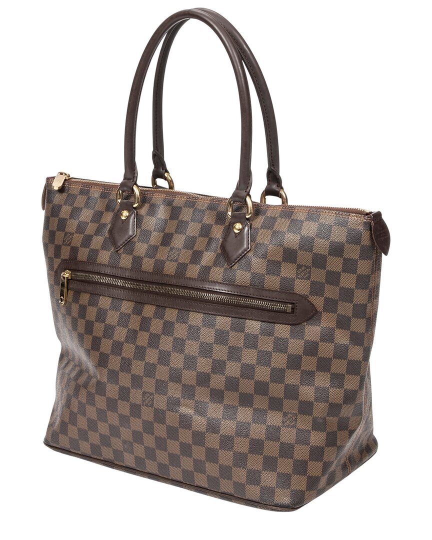 Louis Vuitton Louis Vuitton Brown Damier Ebene Saleya Gm (Authentic Pre-Loved)