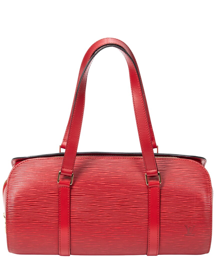 Louis Vuitton Louis Vuitton Red Epi Soufflot (Authentic Pre-Loved)