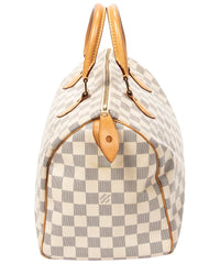 Louis Vuitton Louis Vuitton Ivory Damier Azur Speedy 30 (Authentic Pre-Loved)