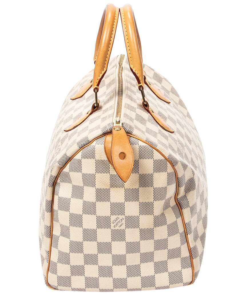 Louis Vuitton Louis Vuitton Ivory Damier Azur Speedy 30 (Authentic Pre-Loved)