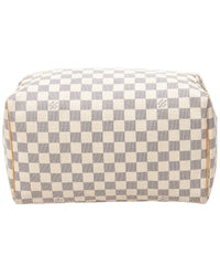 Louis Vuitton Louis Vuitton Ivory Damier Azur Speedy 30 (Authentic Pre-Loved)