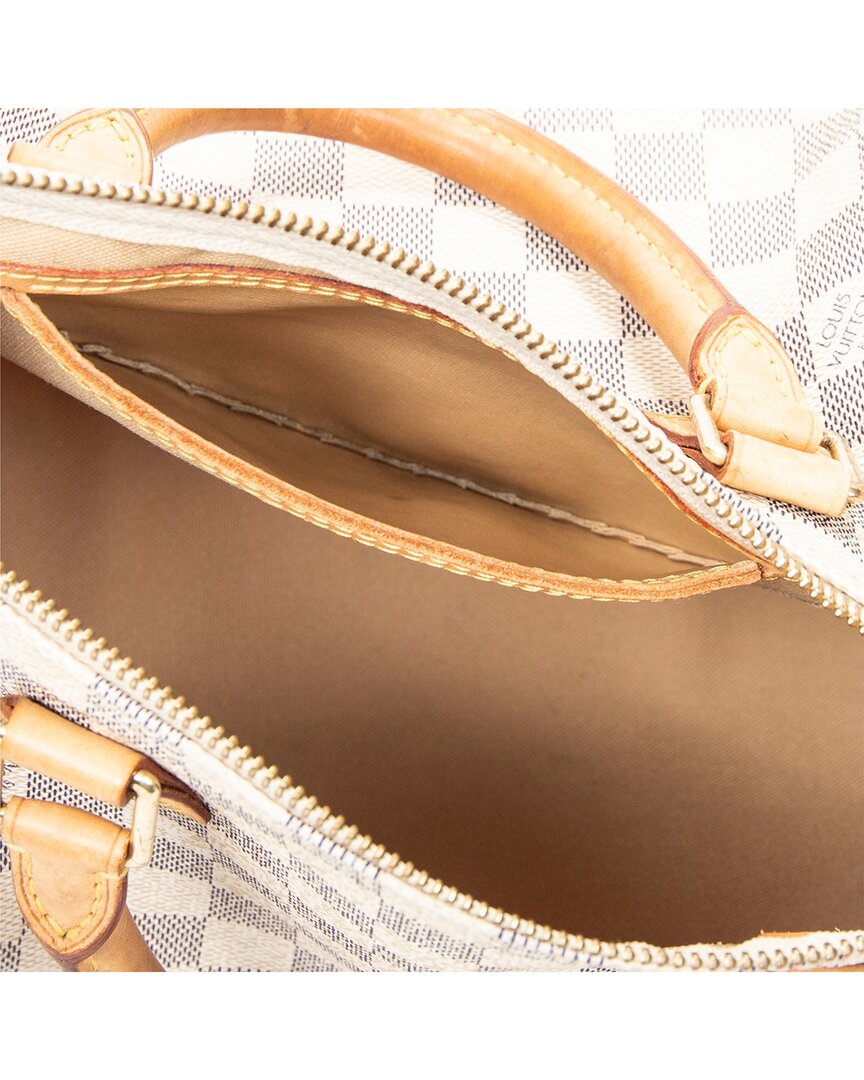 Louis Vuitton Louis Vuitton Ivory Damier Azur Speedy 30 (Authentic Pre-Loved)