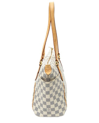 Louis Vuitton Louis Vuitton Ivory Damier Azur Totally Pm (Authentic Pre-Loved)