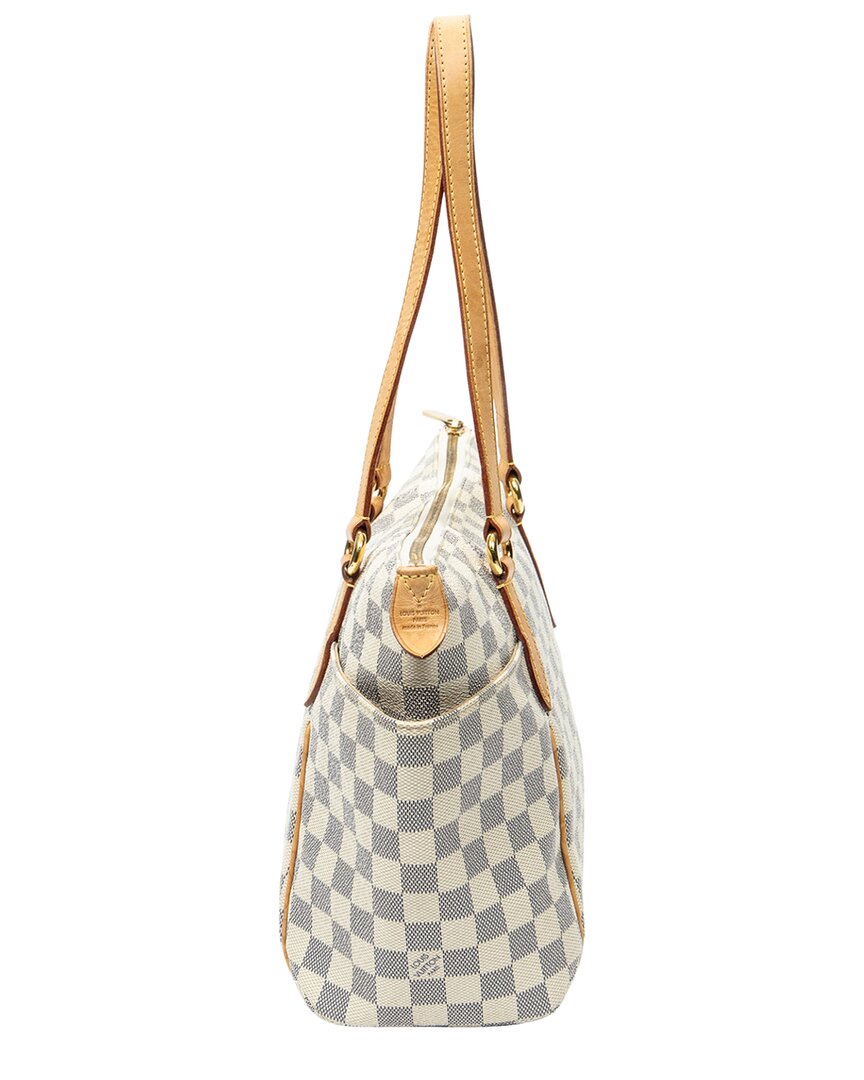Louis Vuitton Louis Vuitton Ivory Damier Azur Totally Pm (Authentic Pre-Loved)