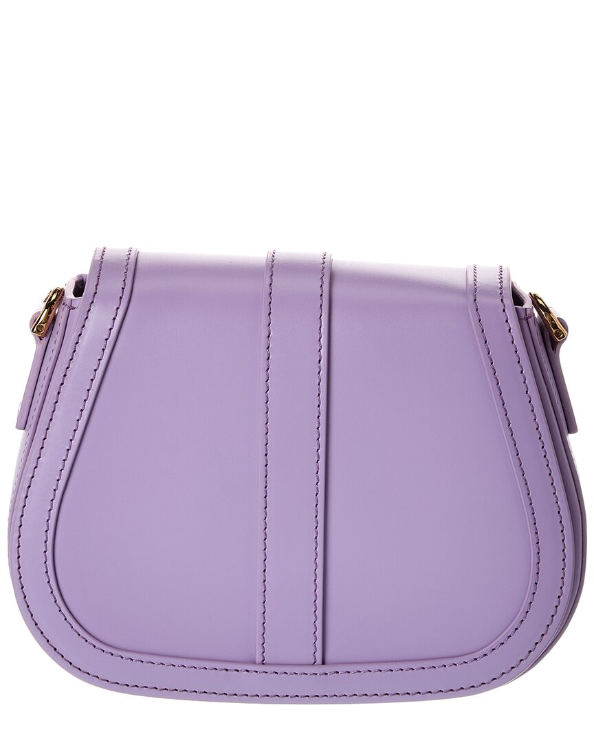 Versace Greca Goddess Small Leather Shoulder Bag