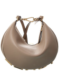 FENDI Fendi Fendigraphy Mini Leather Hobo Bag