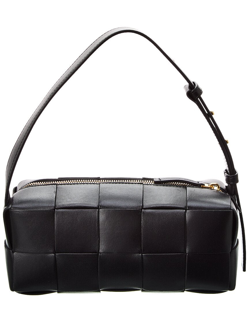 Bottega Veneta Bottega Veneta Brick Cassette Small Intreccio Leather Hobo Bag