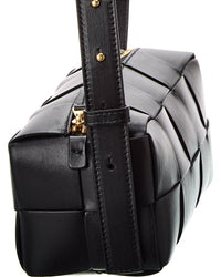 Bottega Veneta Bottega Veneta Brick Cassette Small Intreccio Leather Hobo Bag