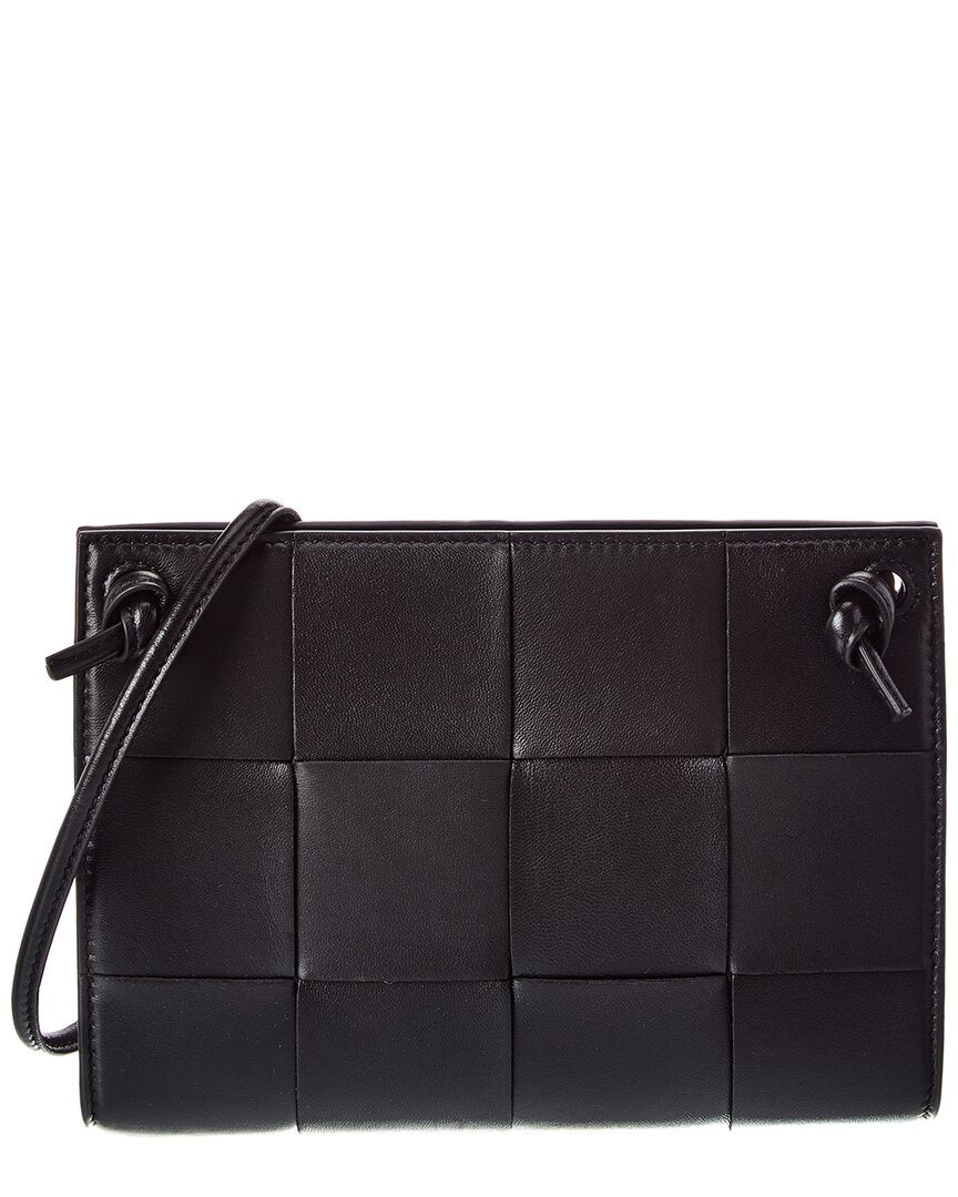 Bottega Veneta Bottega Veneta Cassette Mini Leather Crossbody