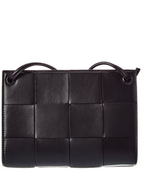 Bottega Veneta Bottega Veneta Cassette Mini Leather Crossbody