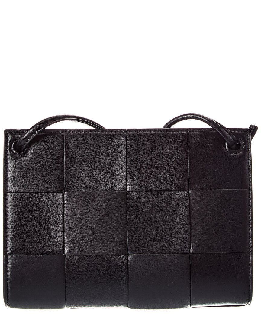 Bottega Veneta Bottega Veneta Cassette Mini Leather Crossbody