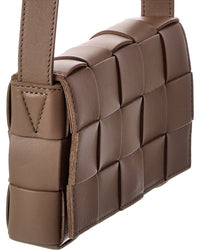 Bottega Veneta Bottega Veneta Cassette Small Leather Crossbody