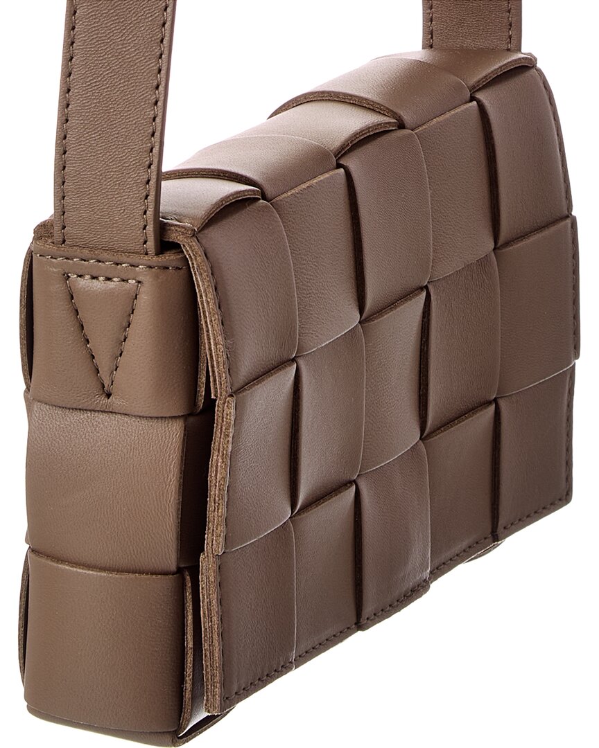 Bottega Veneta Bottega Veneta Cassette Small Leather Crossbody