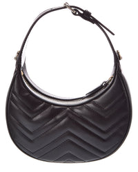 Gucci Gucci Gg Marmont Small Leather Hobo Bag