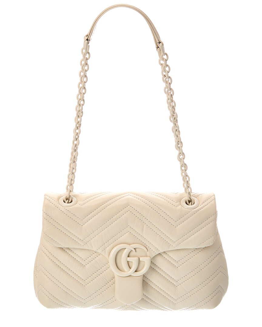 Gucci Gucci Gg Marmont Small Leather Shoulder Bag