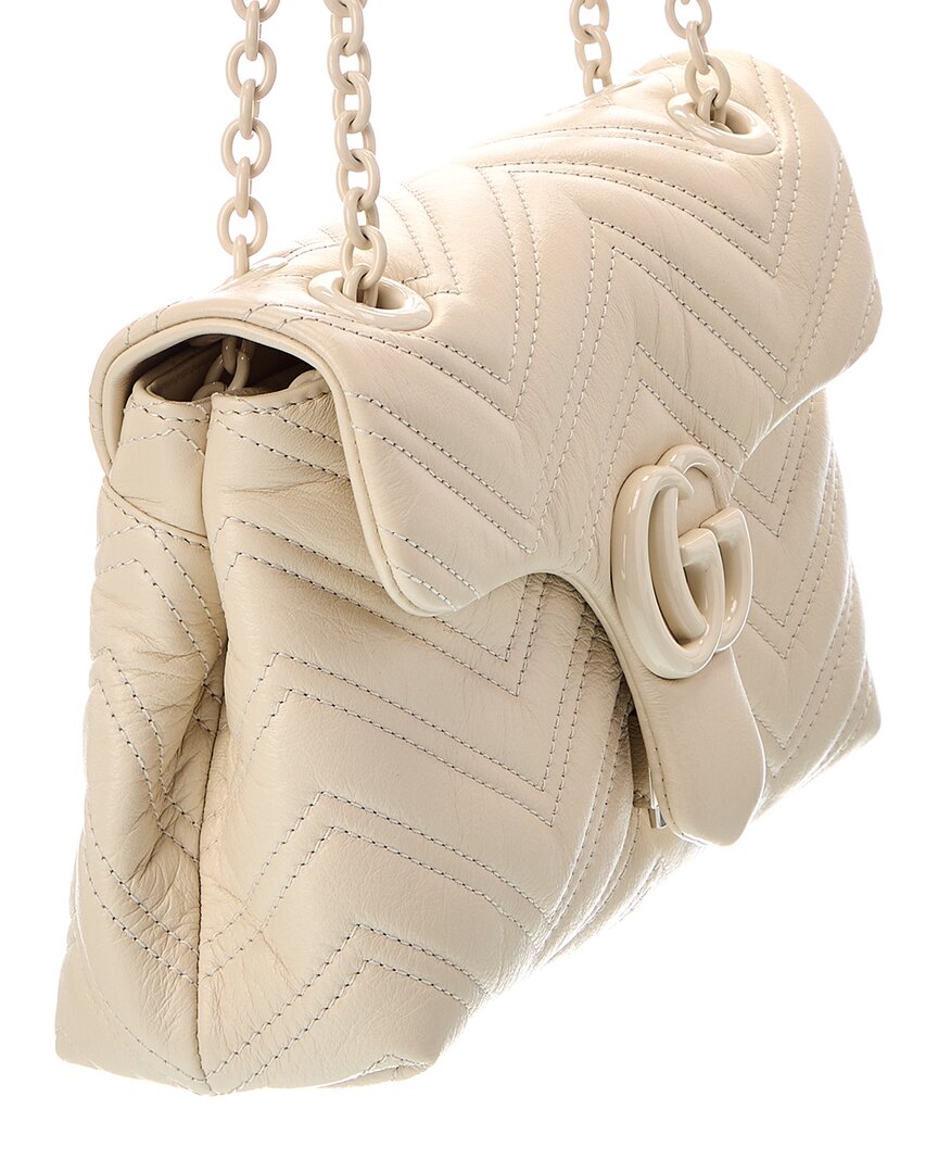 Gucci Gucci Gg Marmont Small Leather Shoulder Bag