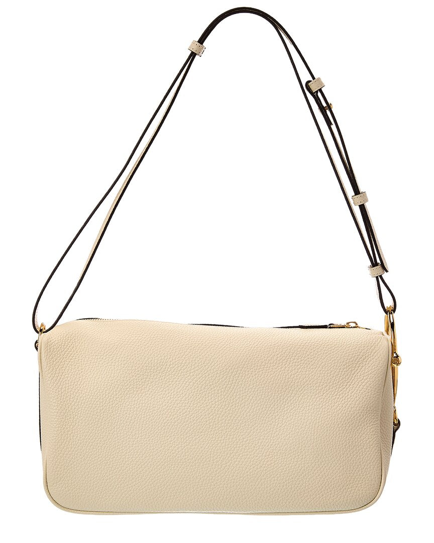 Gucci Gucci Half Horsebit Medium Leather Shoulder Bag