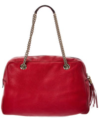 Gucci Gucci Red Leather Soho Shoulder Bag (Authentic Pre-Loved)