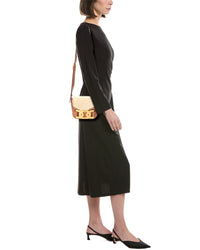 TOD's Tod’S Shearling & Leather Shoulder Bag