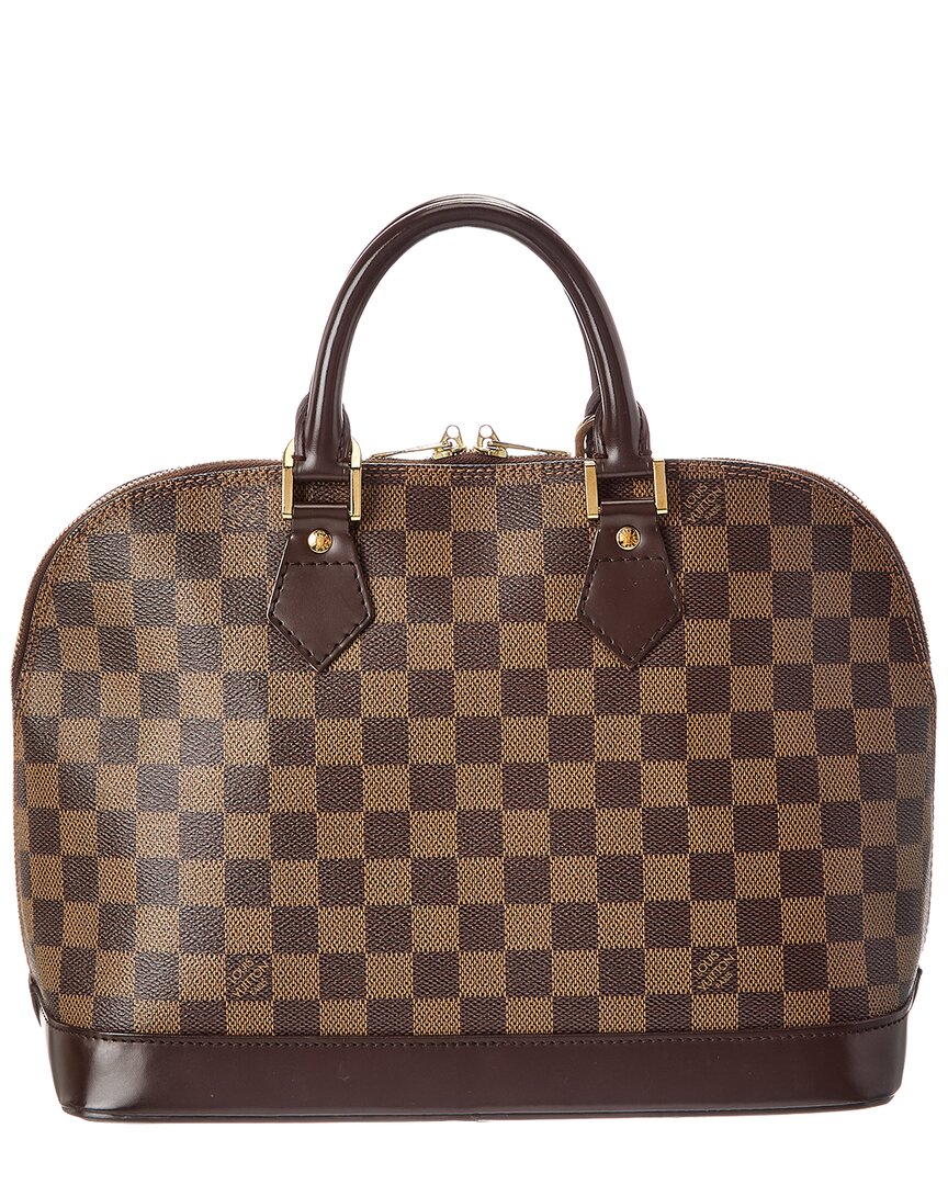 Louis Vuitton Louis Vuitton Brown Damier Ebene Alma Pm (Authentic Pre-Loved)