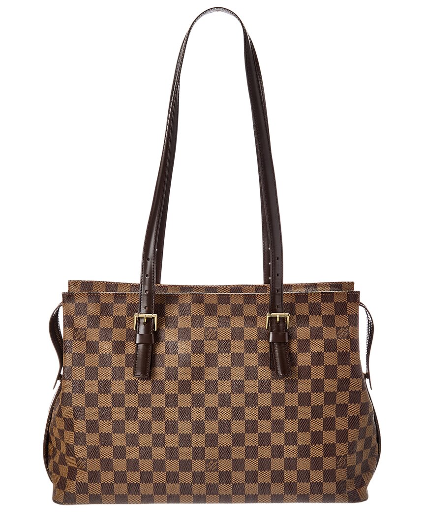 Louis Vuitton Louis Vuitton Brown Damier Ebene Chelsea One Size (Authentic Pre-Loved)