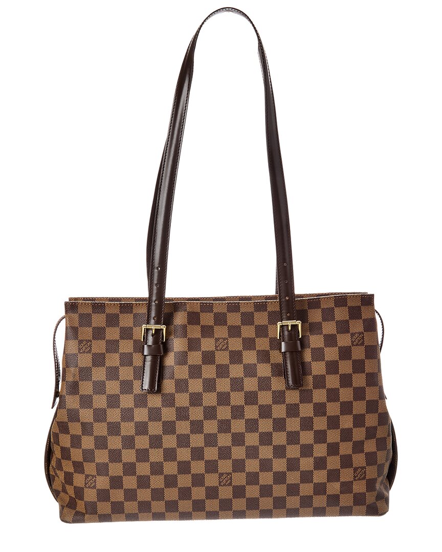 Louis Vuitton Louis Vuitton Brown Damier Ebene Chelsea One Size (Authentic Pre-Loved)