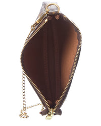 Louis Vuitton Louis Vuitton Brown Monogram Canvas Mini Pochette Accessoires (Authentic