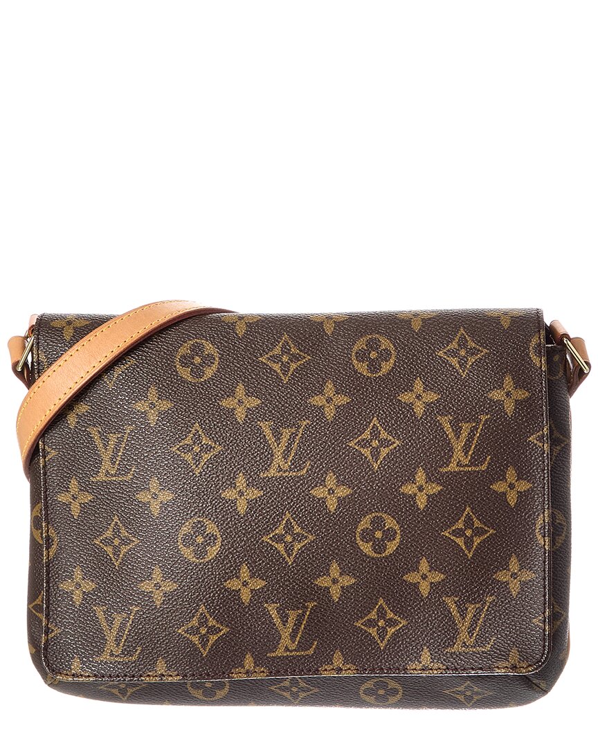 Louis Vuitton Louis Vuitton Brown Monogram Canvas Musette Tango Short Strap (Authentic