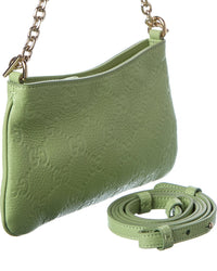 Gucci Gucci Gg Emblem Super Mini Leather Shoulder Bag