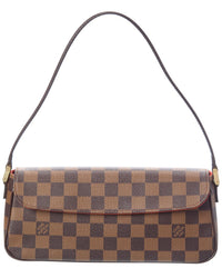 Louis Vuitton Louis Vuitton Brown Damier Ebene Canvas Recoleta (Authentic Pre-Loved)