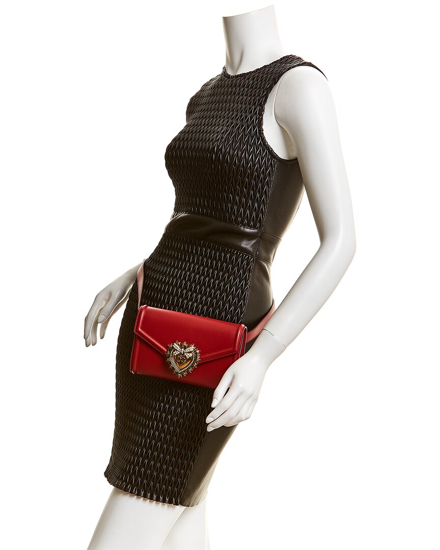 Dolce & Gabbana Dolce & Gabbana Devotion Leather Belt Bag