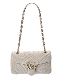 Gucci Gucci Gg Marmont Medium Leather Shoulder Bag