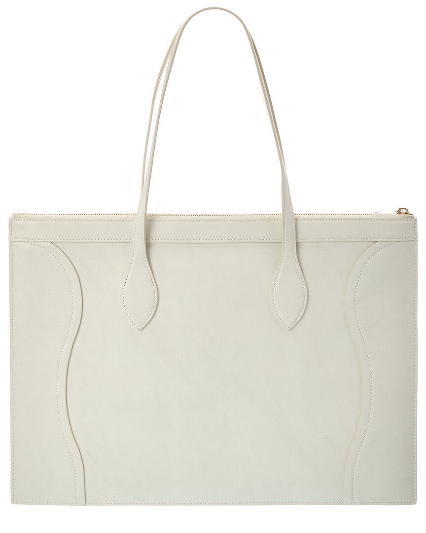 CELINE Celine Leather Tote