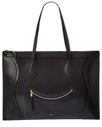 CELINE Celine Leather Tote