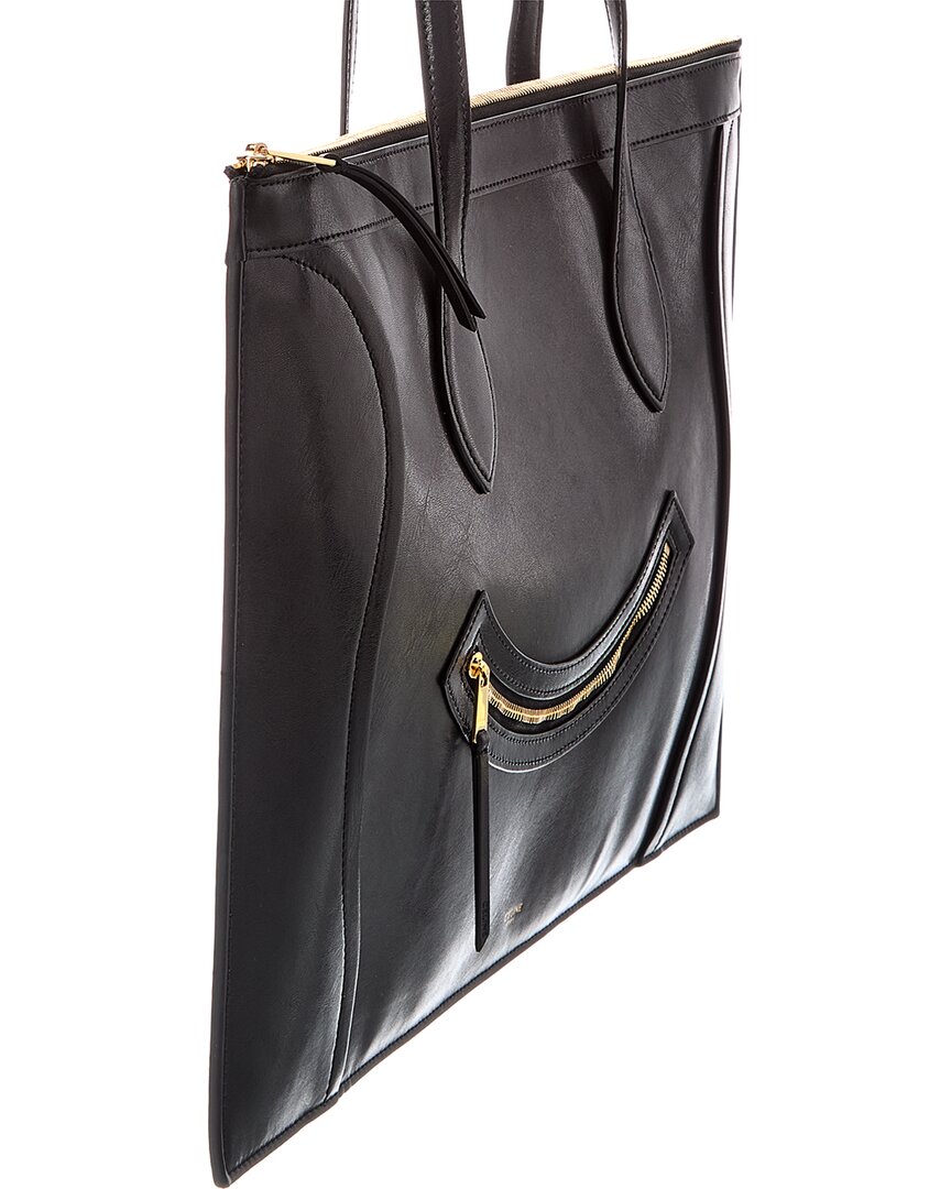CELINE Celine Leather Tote