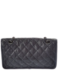Chanel Chanel Blue Quilted Leather French Riviera Shoulder Bag (Authentic Pre-Loved)