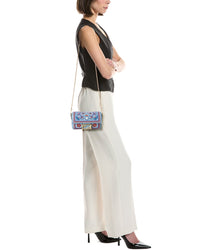 FENDI Fendi Baguette Mini Denim Shoulder Bag