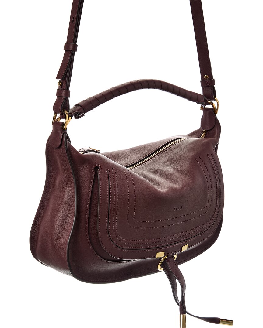 Chloé Chloé Marcie Small Leather Shoulder Bag