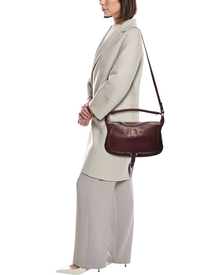 Chloé Chloé Marcie Small Leather Shoulder Bag