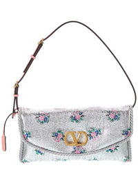 Valentino Valentino Devain Small Canvas Shoulder Bag