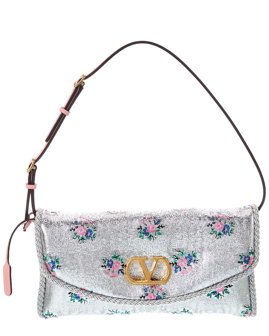 Valentino Valentino Devain Small Canvas Shoulder Bag