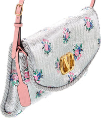Valentino Valentino Devain Small Canvas Shoulder Bag